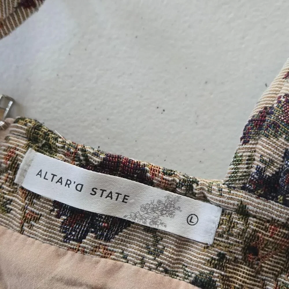 Altard state floral corset top large